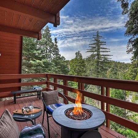 Pet & Kid Friendly Cozy Cabin, Bbq, Firepit, Outdoor Dining, Forest Views Lake Arrowhead Eksteriør bilde