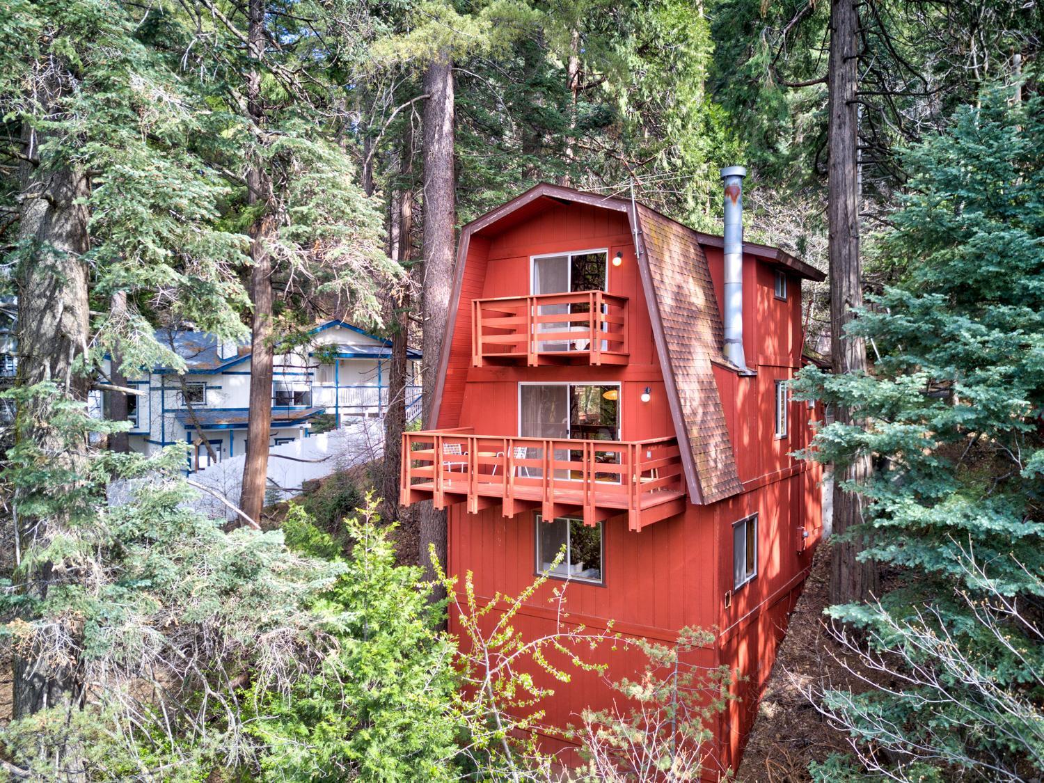 Pet & Kid Friendly Cozy Cabin, Bbq, Firepit, Outdoor Dining, Forest Views Lake Arrowhead Eksteriør bilde