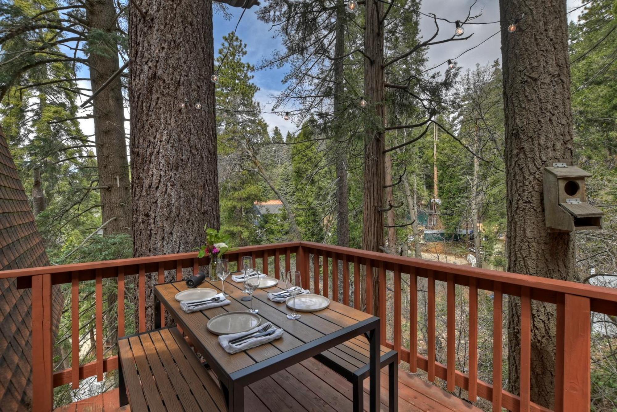 Pet & Kid Friendly Cozy Cabin, Bbq, Firepit, Outdoor Dining, Forest Views Lake Arrowhead Eksteriør bilde